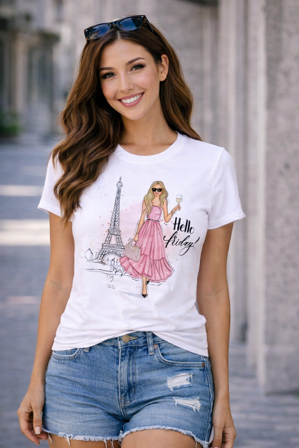 New Women Synthetic polyester T-Shirt