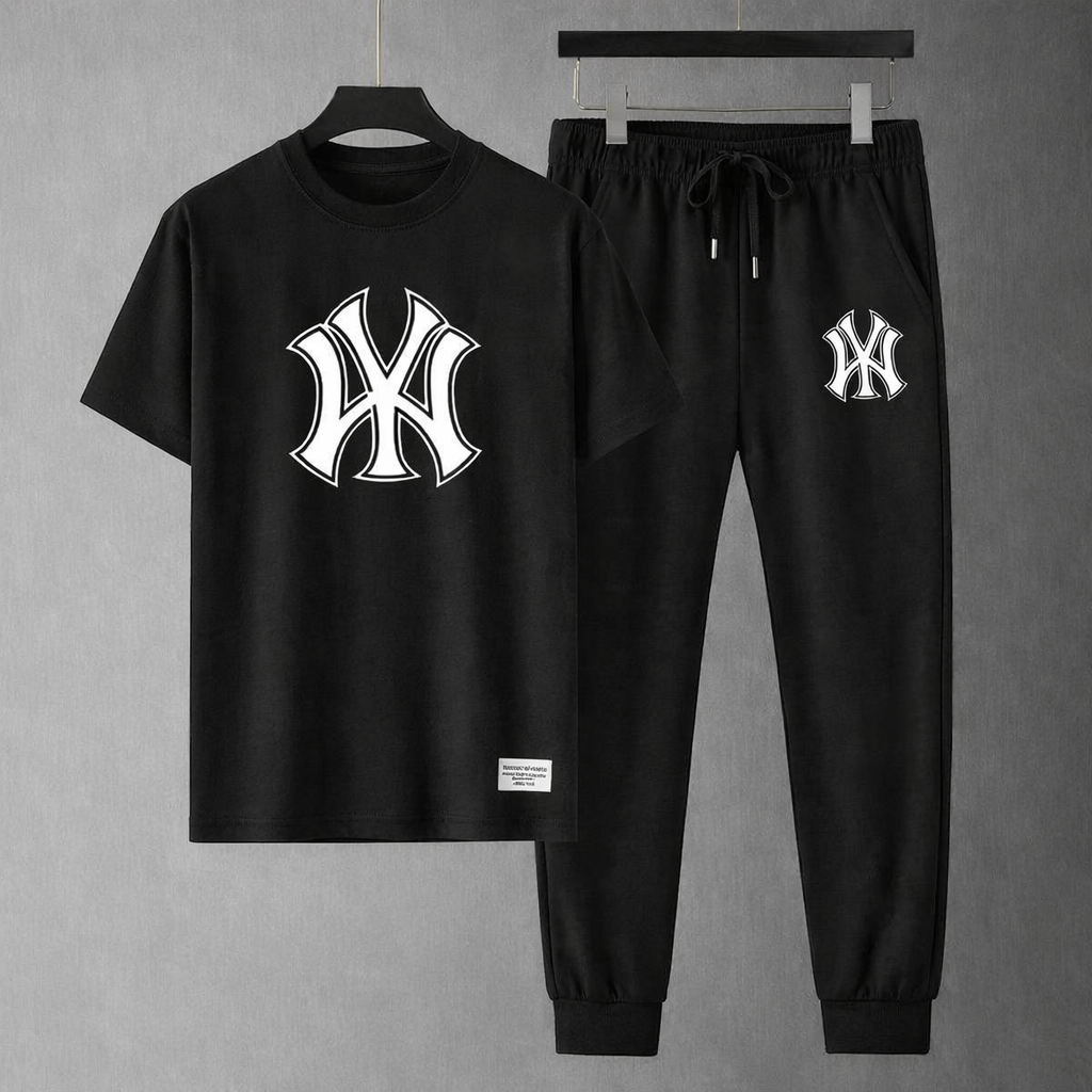 Trendy Mash T-Shirt Trouser Combo