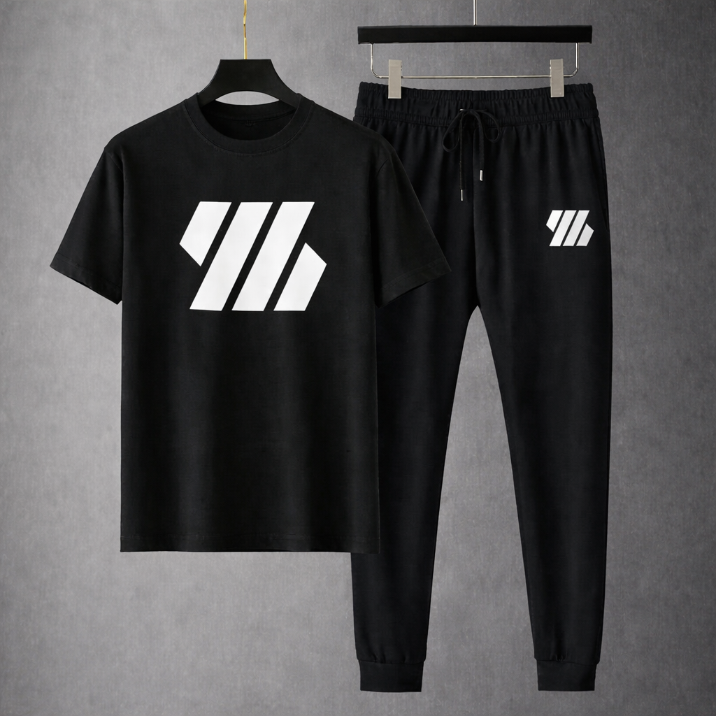 Trendy Mash T-Shirt Trouser Combo